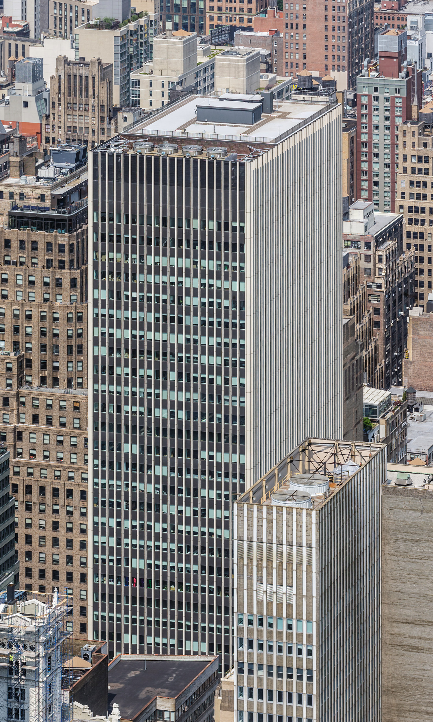 World Apparel Center, New York City - View from One Vanderbilt. © Mathias Beinling